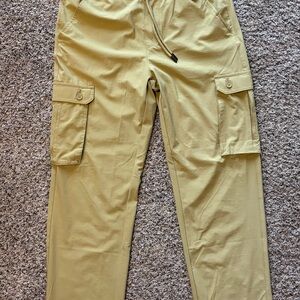 Avenue Women's Tan Cargo Pants